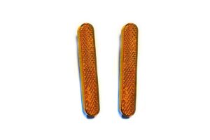 Reflector for wheel side covers