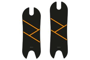 Footboards Diagonal Yellow for Ninebot Max G30